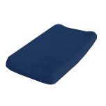 Navy Minky Changing Pad Cover