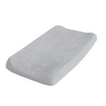 Grey Minky Changing Pad Cover