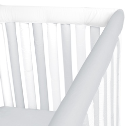 Pink/White 52 x 6 Go Mama Go Organic Teething Guard Protects Baby and Crib 